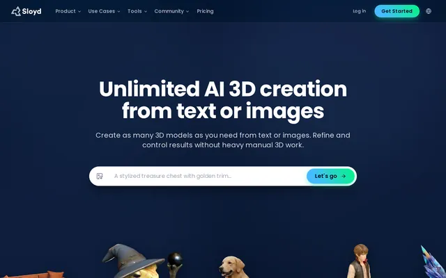 Sloyd website screenshot